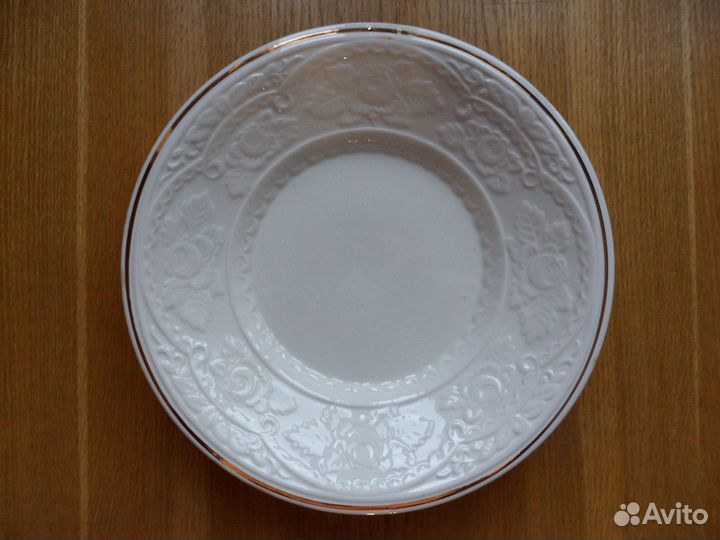 Большая тарелка, Блюдо, Зик Конаково, СССР, 26 см