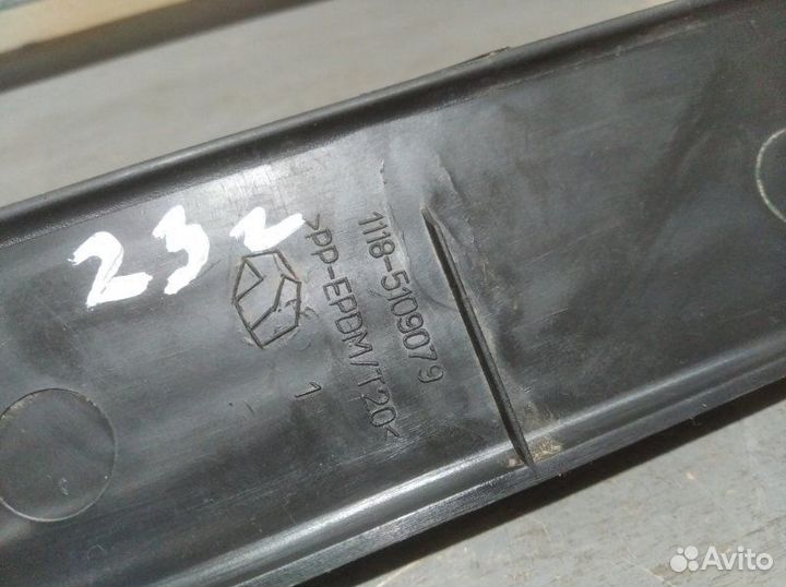 Обшивка порога задняя левая LADA Granta седан