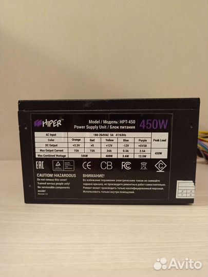 Блоки питания 450W