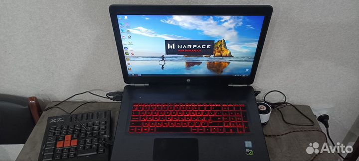 Игровой ноутбук hp Omen 17