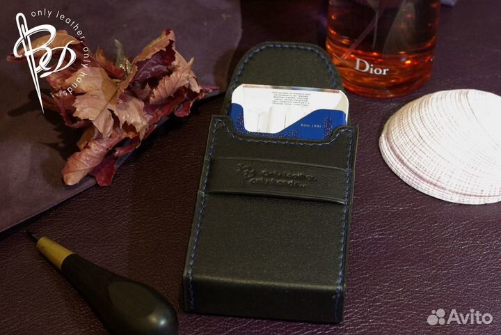 Чехол для пачки сигарет, сигаретница, кожа