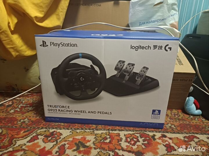 Игровой руль logitech g923