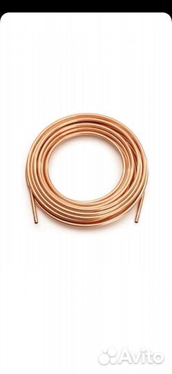 Медные трубки 1/2 и 1/4 для кондиционера