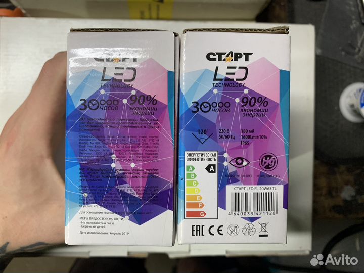 Светодиодный прожектор Старт LED fl 20w
