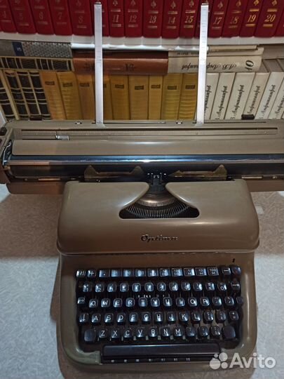 Печатная машинка optima (Латиница)