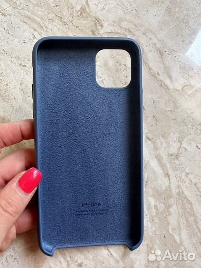 Чехол iPhone 11 Pro max кожа