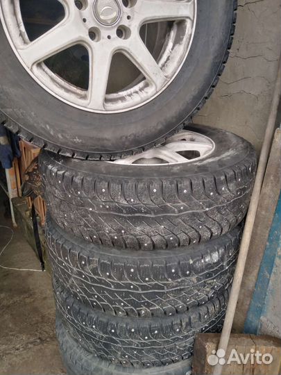 Колеса с дисками зимние