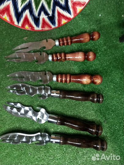 Нож вилка для снятия мяса