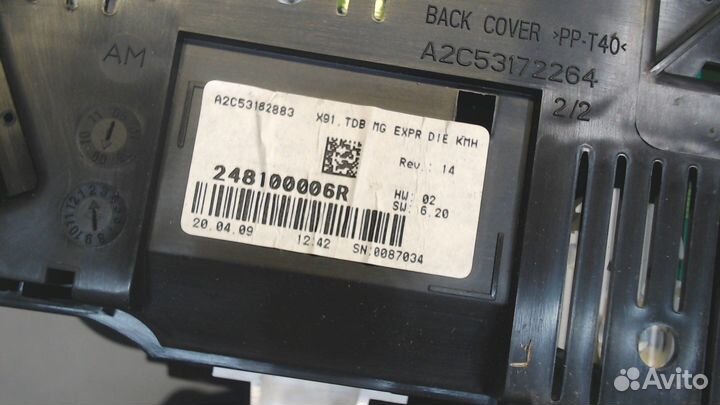 Щиток приборов Renault Laguna 3 2007, 2009