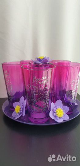 Подарочный набор стаканов в ассортименте