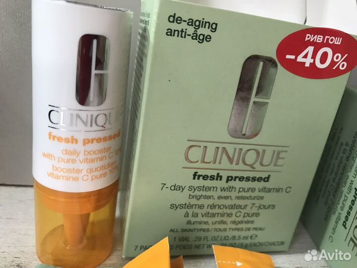 Клиник витамин С антивозрастной уход