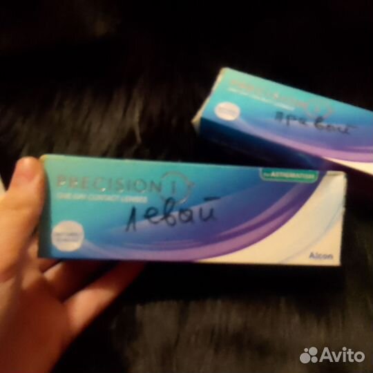 Линзы контактные precosion, total1