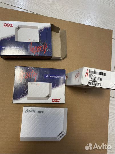 2шт х Датчика разбития стекла DSC AC-101