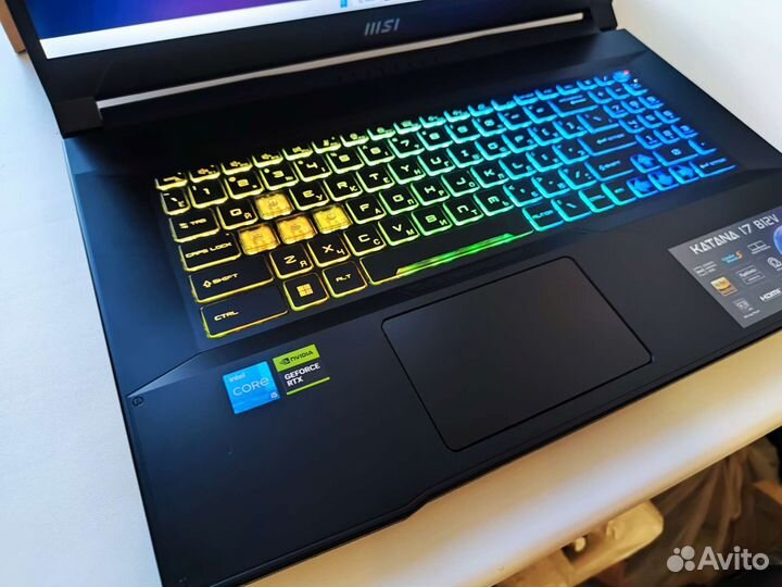 Новый 17.3 Katana 17 B12V i5th/16DDR5/512/4060 8гб