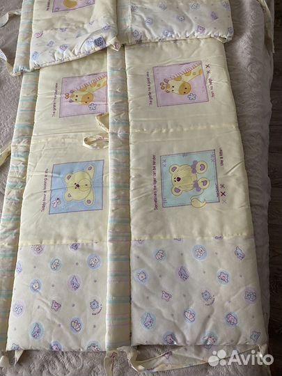 Набор в кроватку с балдахином