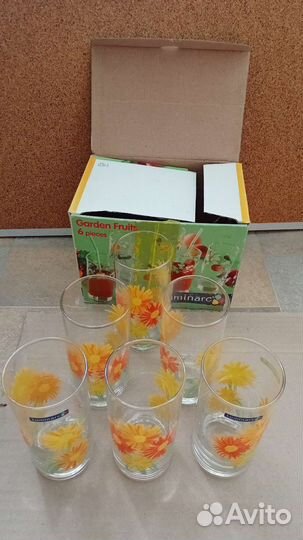Набор стаканов luminarc. 6 шт