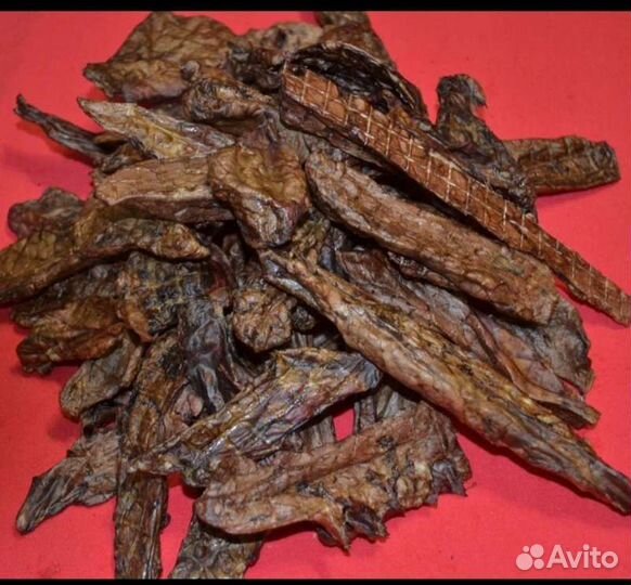 Легкое говяжье сушеное