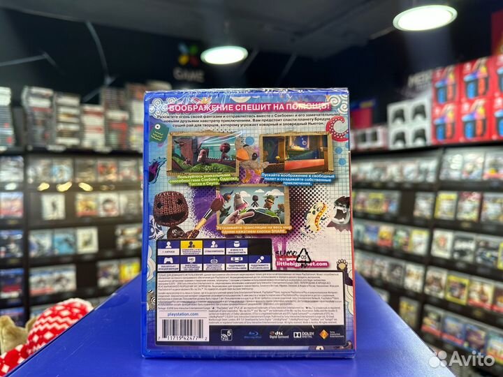 Игры для PS4: Little Big Planet 3 (Русская обложка