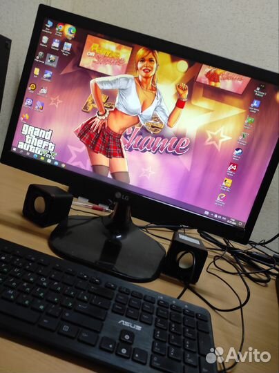 Пк AMD 3.9 Ггц. Видео 2 G. Оператива 10G. SSD