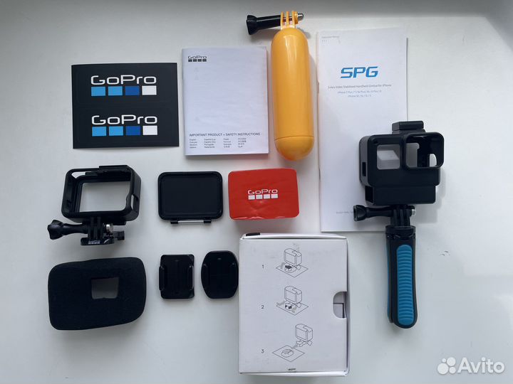 Gopro hero 6 + трехосевой стабилизатор