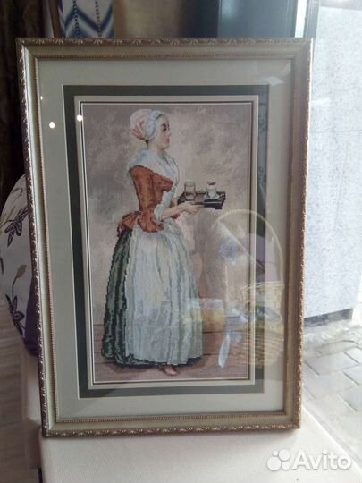 Картина вышитая 