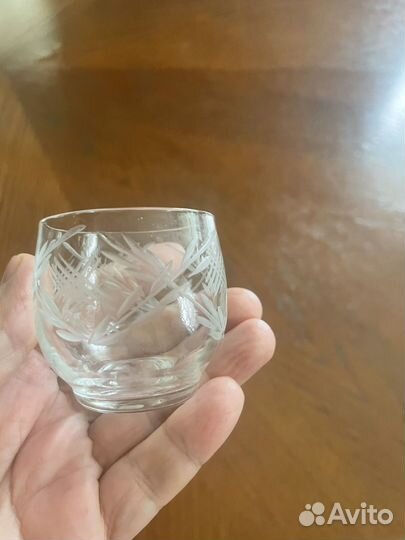 Хрустальные стопки