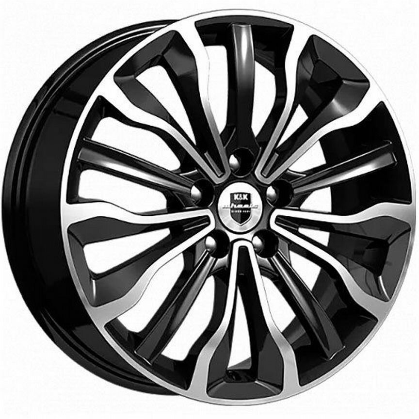 Диски K&K Атакама 6.5x17 5x114.3 ET40 D67.1 Алмаз черный