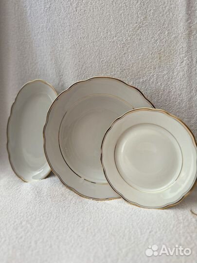 Тарелки фарфор гдр