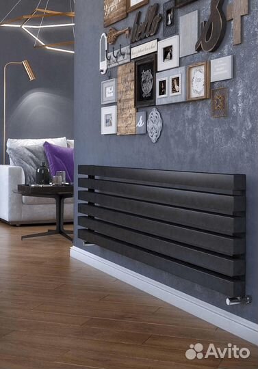 Вертикальный дизайнерский радиатор Steel-Hot от пр