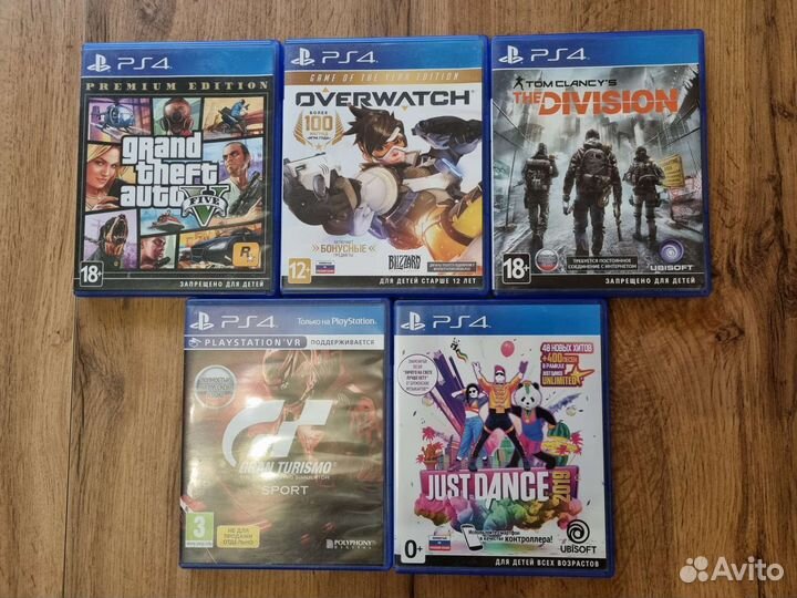 Игровая приставка ps4 с играми