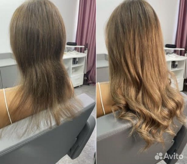 Модель для наращивания волос