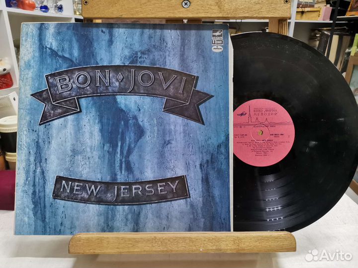 Виниловая пластинка Bon Jovi New Jersey (Ч)