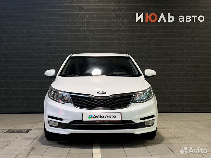 Kia Rio 1.4 МТ, 2016, 114 932 км