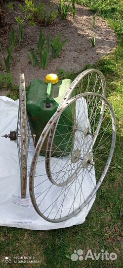 Колёса и рама для велосипеда