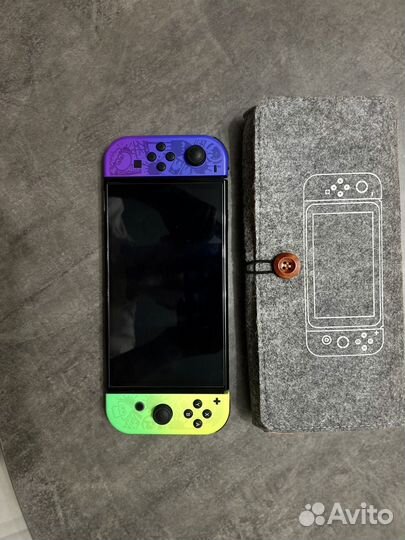 Nintendo switch oled splatoon 3 edition
