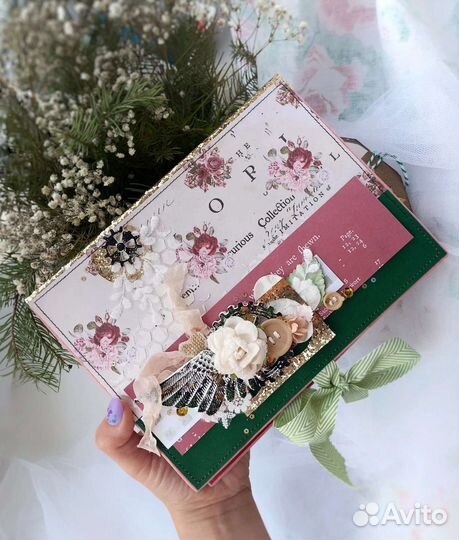 Альбом для фотографий, подарок на день рождения