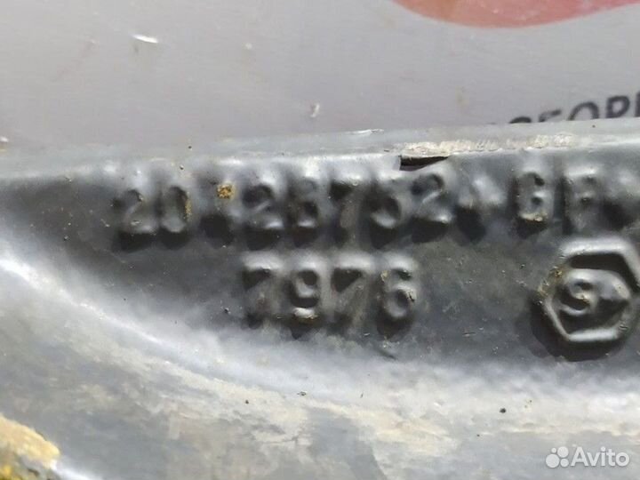 Кронштейн пневморессоры задний левый