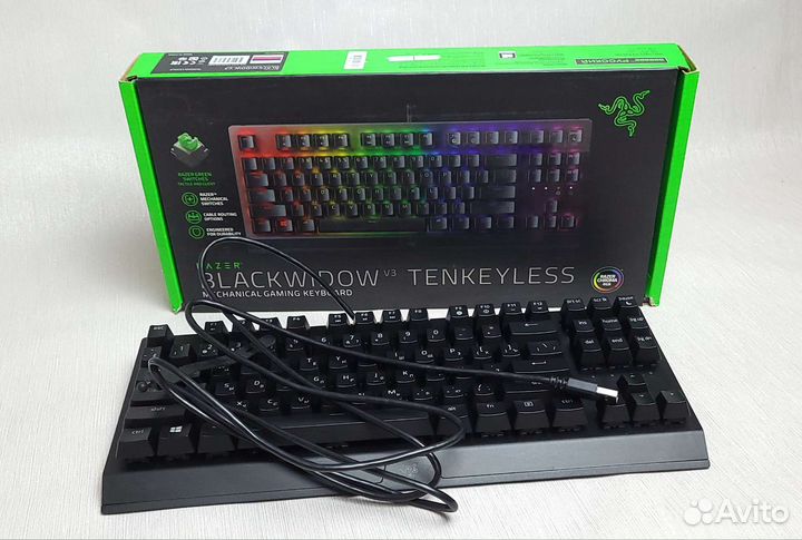 Клавиатура проводная Razer BlackWidow V3 TKL