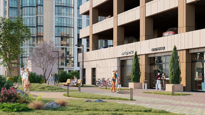 1-к. квартира, 34,4 м², 7/12 эт.