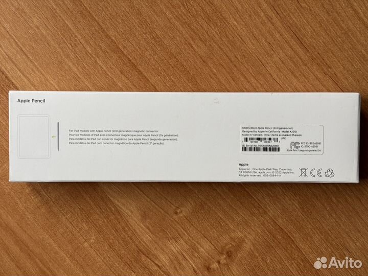 Apple pencil 2 оригинальный (б/у 2мес)