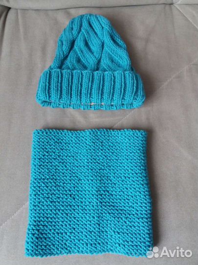 Шапка вязаная зима/весна