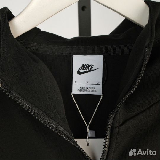 Кофта nike tech fleece черная S-XL