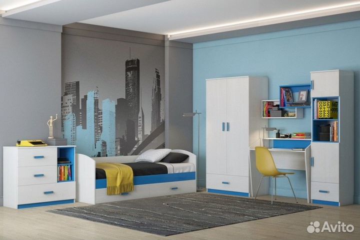 Стол письменный Бирюза