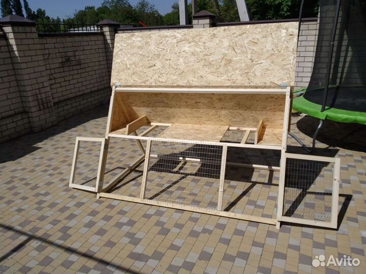 Курятник летний переносной на 5-7 кур