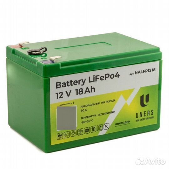 Аккумулятор LiFePo4 тяговый для теплообменника,осв