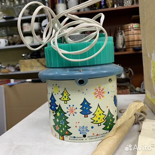 Советская Ёлочная Вертушка Крокодил Гена Ну Погоди