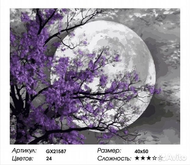 Картина по номерам 