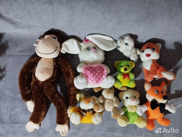 Мягкие игрушки детские пакетом