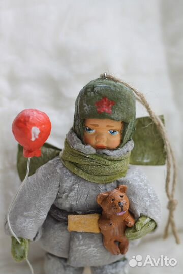 Ватные игрушки СССР мальчишки