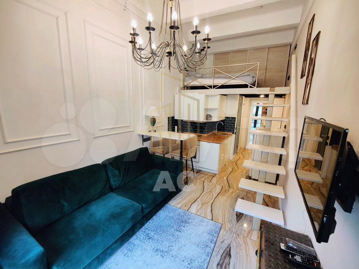 1-к. апартаменты, 35 м², 1/4 эт.